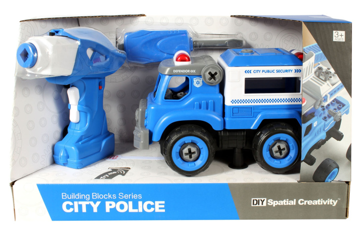 RC Policejní auto - Šroubovací