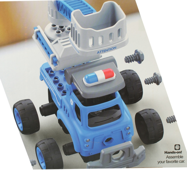 RC Policejní auto - Šroubovací