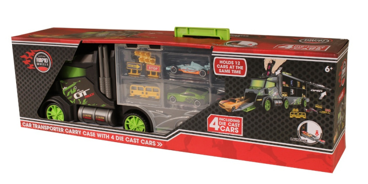 Velký transportér s auty