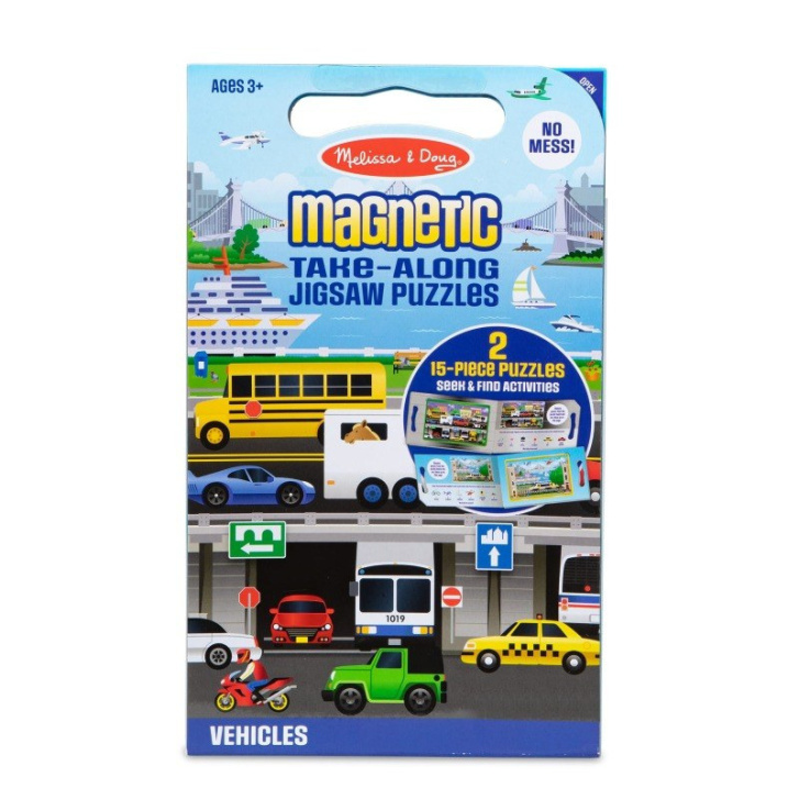 Magnetické puzzle – Dopravní prostředky