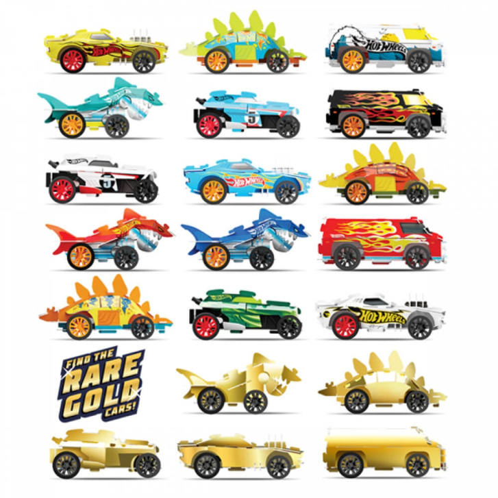 Hot Wheels - Autíčko skládačka