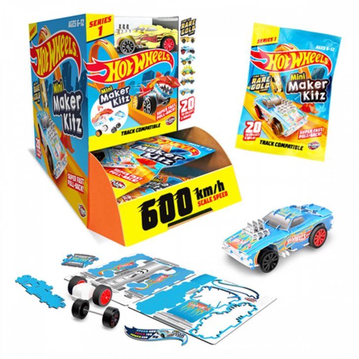 Hot Wheels - Autíčko skládačka