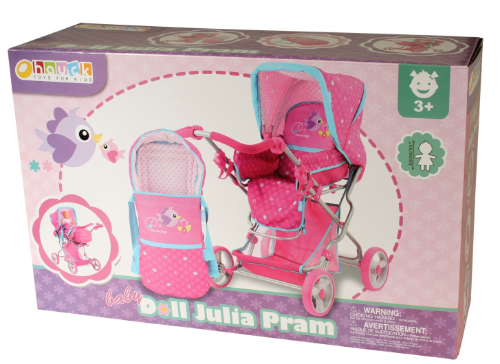 Kočárek 3v1 Doll Julia Pram