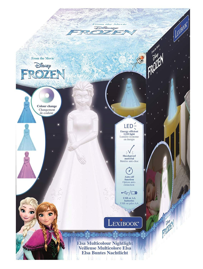 Disney Frozen - Nošní světýlko Elsa