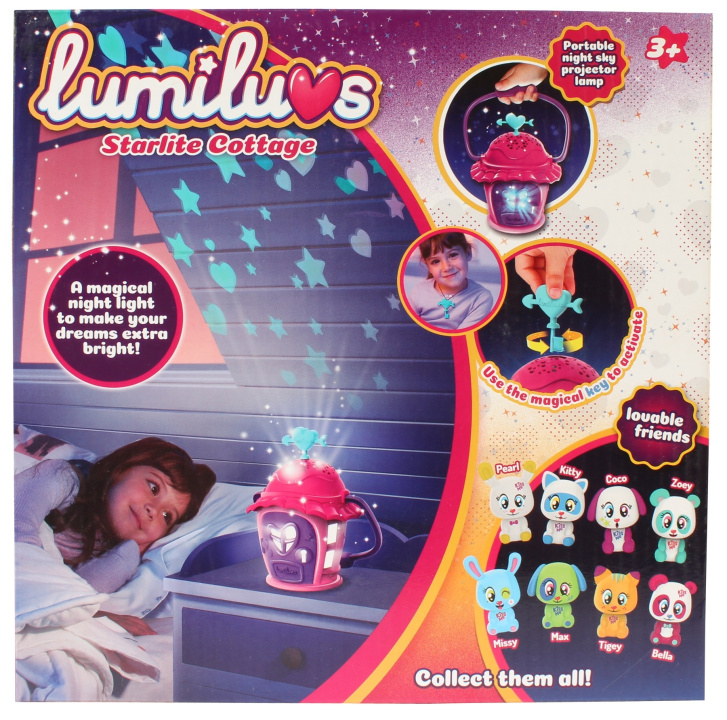 Lumiluvs - Domeček s projektorem