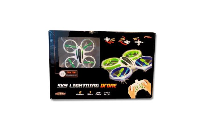 Svítící dron
