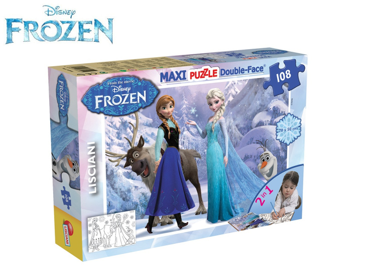 Puzzle Frozen obojstranné