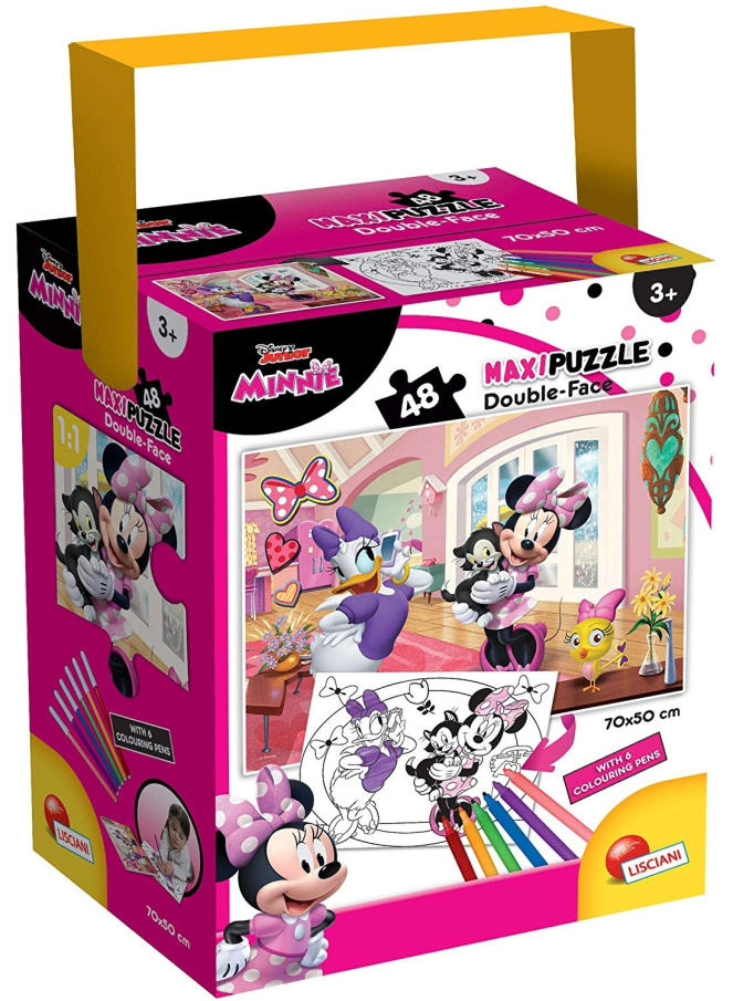 Puzzle Minnie oboustranné