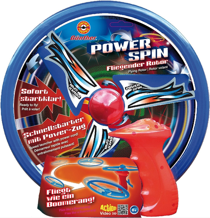 Vystřelovací vrtule Power Spin
