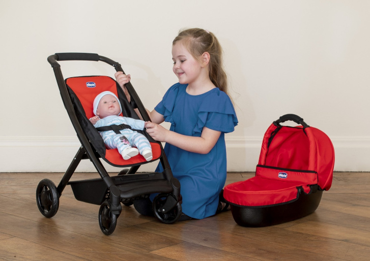 Chicco – Kočárek pro panenky 3 v 1