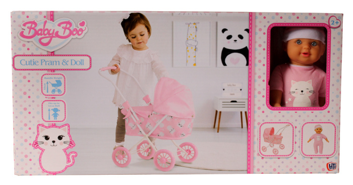 Baby Boo- Kočárek s panenkou