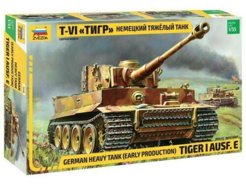 Model tanku-TIGER I AUSF.E