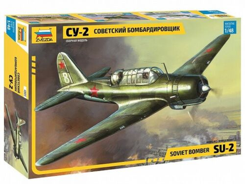 Model letadla-Soviet Bomber SU-2