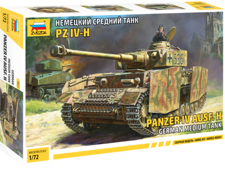 Model tanku-Panzer IV AUSF.H