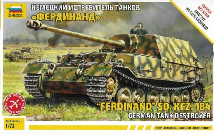 Model tanku-FERDINAND SD.KFZ.184