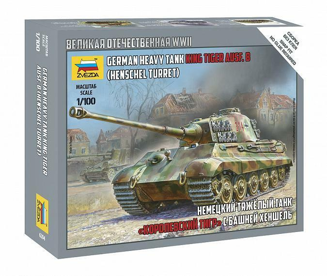 Model tanku-KING TIGER AUSF.B