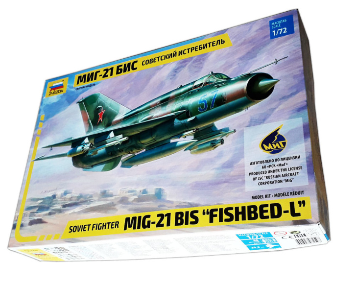 Model stíhačky-MIG-21 BIS Fishbed-L
