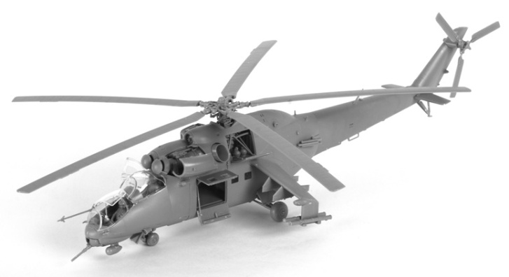 Model helikoptéry-MI-24V/VP HIND E
