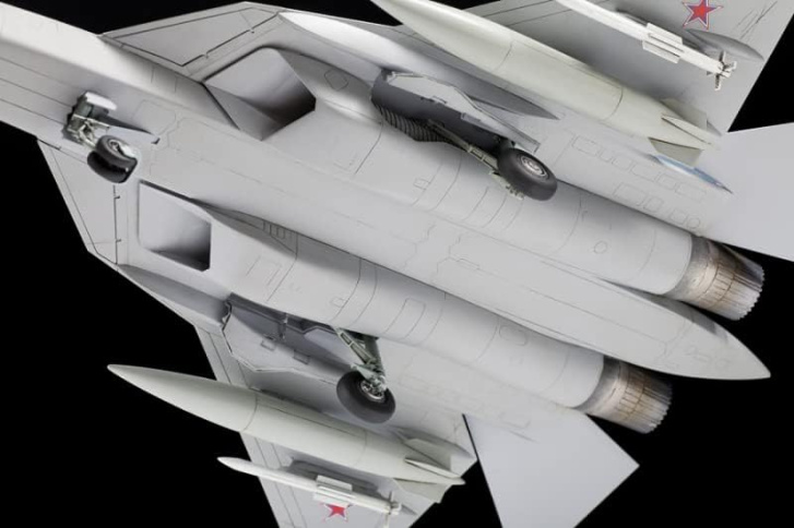 Model stíhačky-SU-57