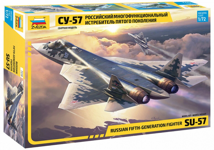 Model stíhačky-SU-57