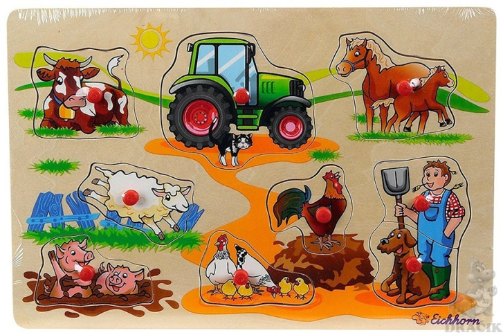 Dřevěné puzzle