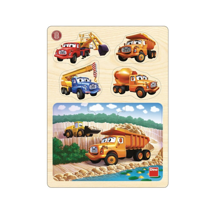 Dřevěné puzzle Tatra