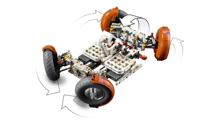 42182 Lego Technic –  Lunární průzkumné vozidlo NASA Apollo - LRV