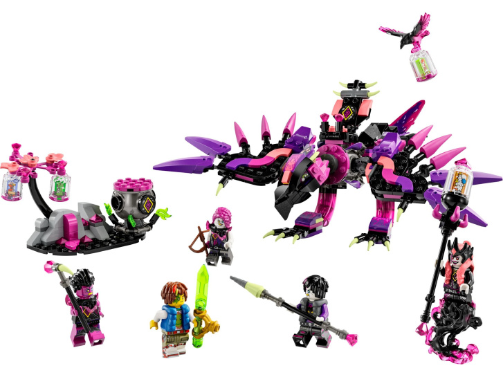 71483 Lego Dreamzzz – Nikdyčarodějnice a její stvoření z noční můry