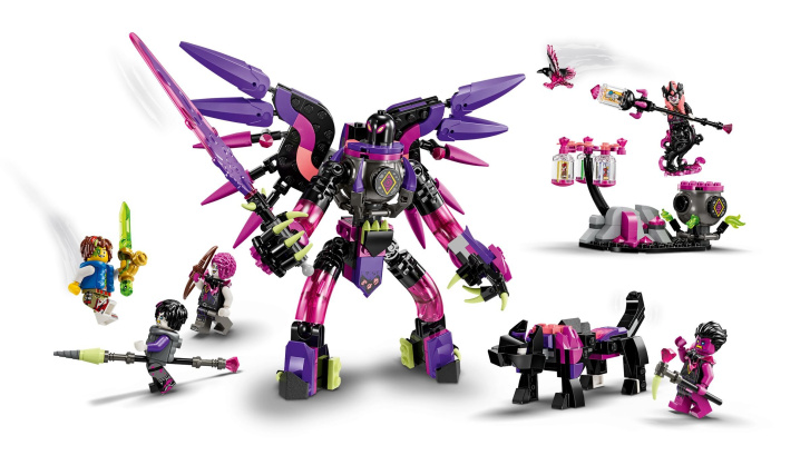 71483 Lego Dreamzzz – Nikdyčarodějnice a její stvoření z noční můry
