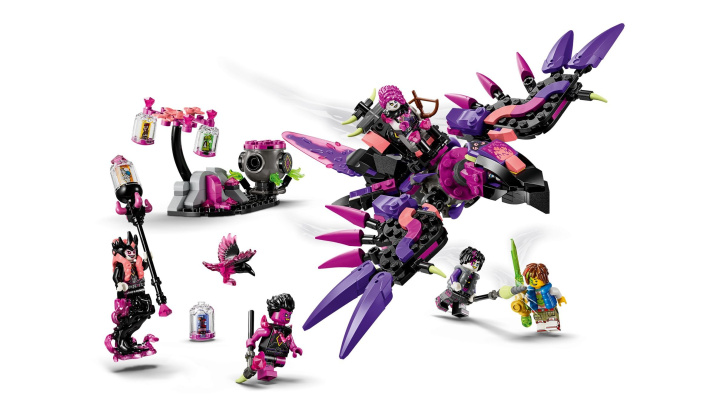71483 Lego Dreamzzz – Nikdyčarodějnice a její stvoření z noční můry
