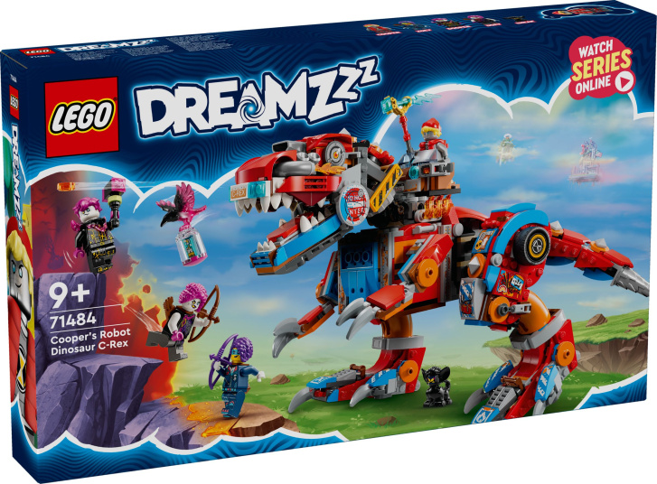71484 Lego Dreamzzz – Cooper a jeho robotický dinosaurus C-rex