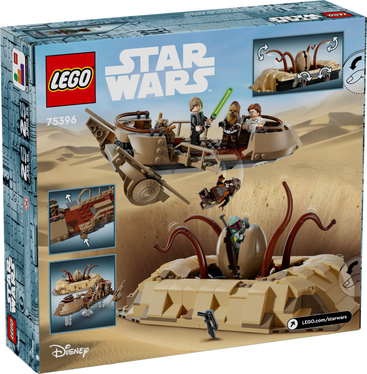 75396 Lego Star Wars – Pouštní skif a Sarlaccova jáma