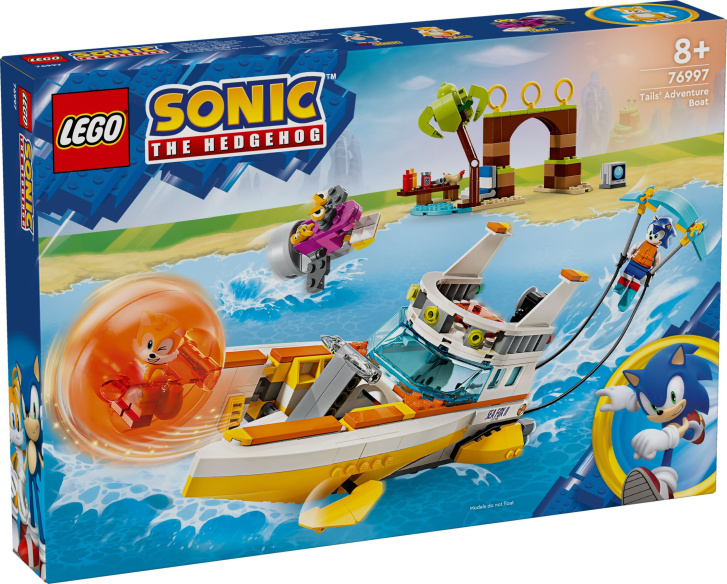 76997 Lego Sonic The Hedgehog – Tails a jeho dobrodružný člun