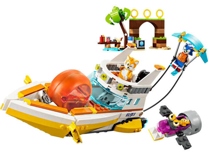 76997 Lego Sonic The Hedgehog – Tails a jeho dobrodružný člun