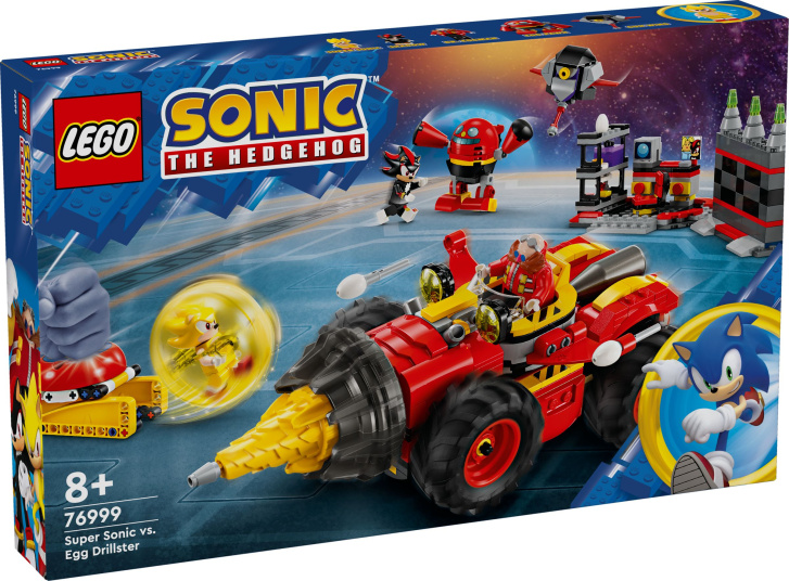 76999 Lego Sonic The Hedgehog – Super Sonic vs. Egg Drillster