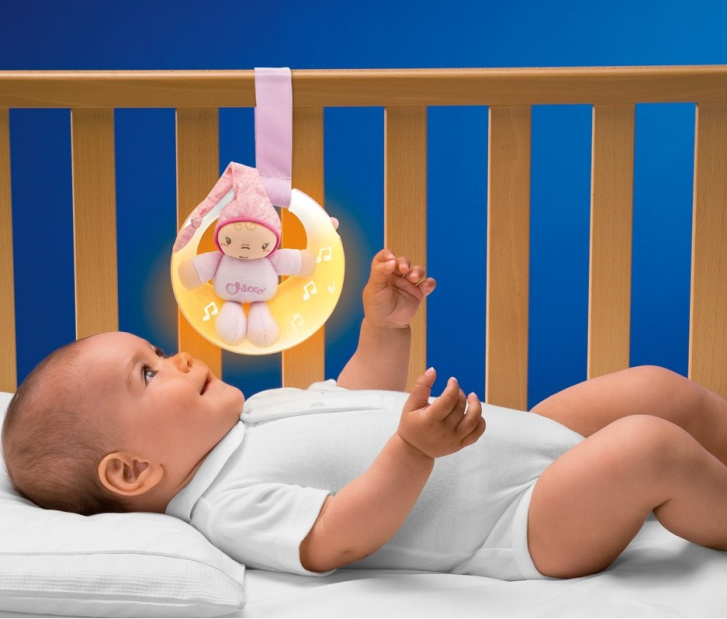 Hudební lampa růžová
