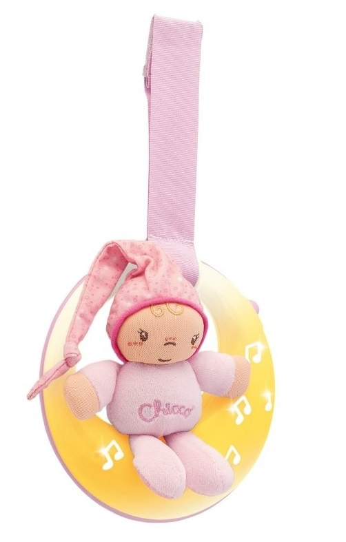 Hudební lampa růžová