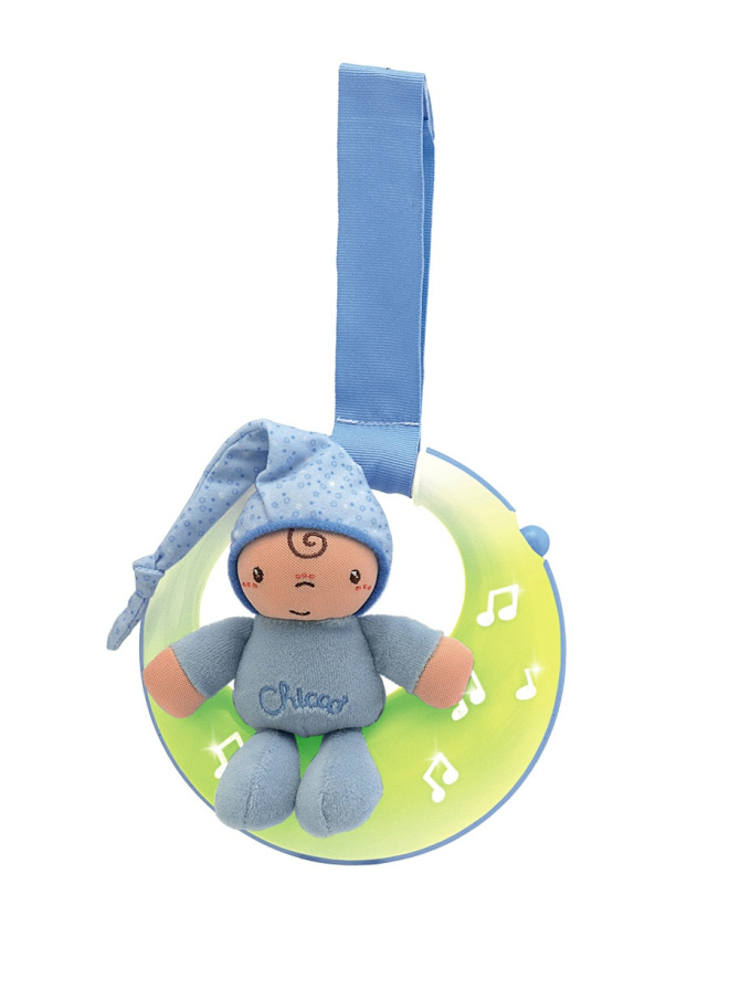 Chicco - Hudební lampa modrá