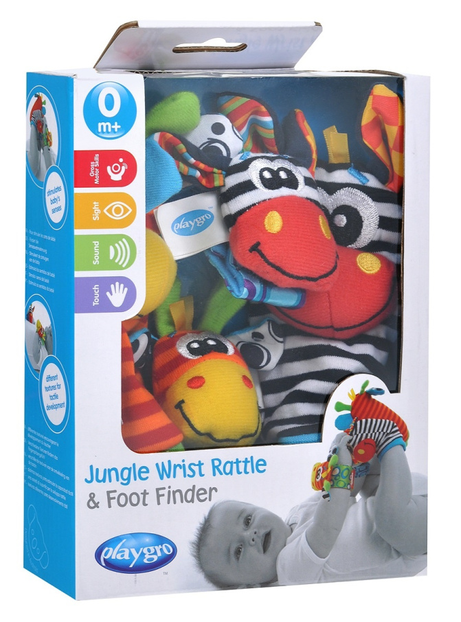 Playgro – Chrastící ponožky a náramky