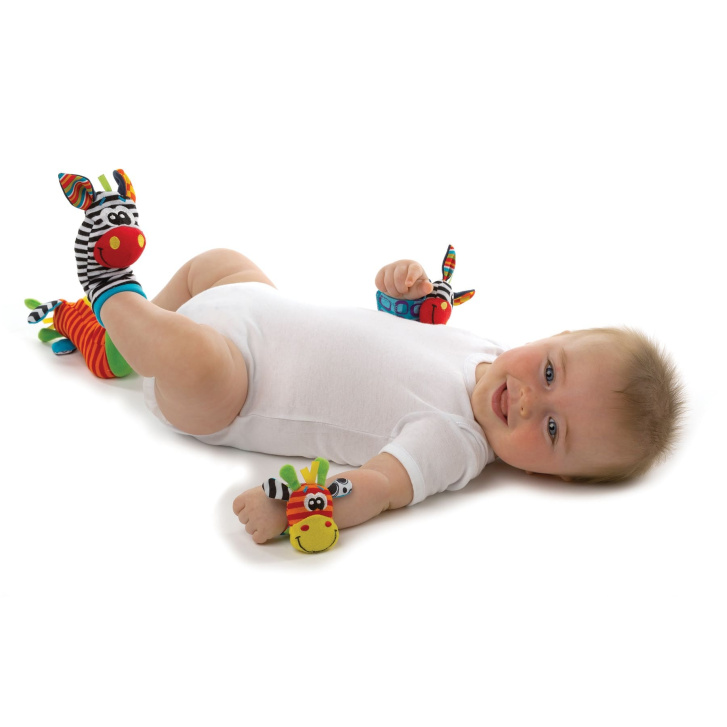 Playgro – Chrastící ponožky a náramky