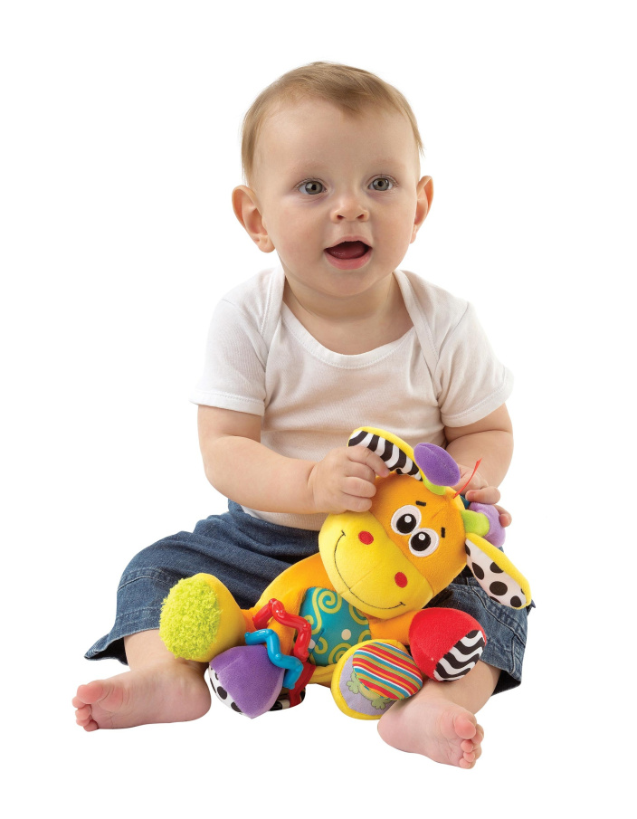 Playgro – Plyšová kamarádka žirafa