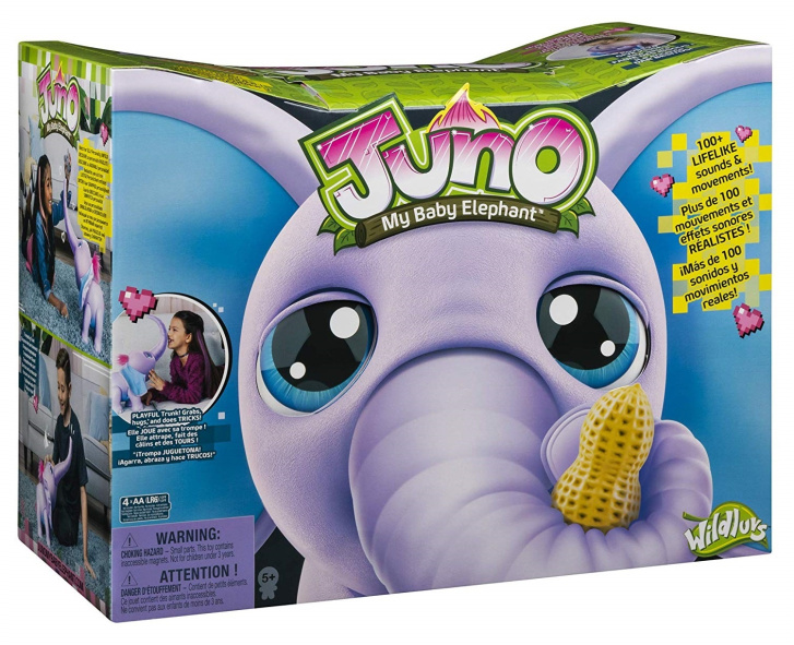 Interaktivní slon Juno