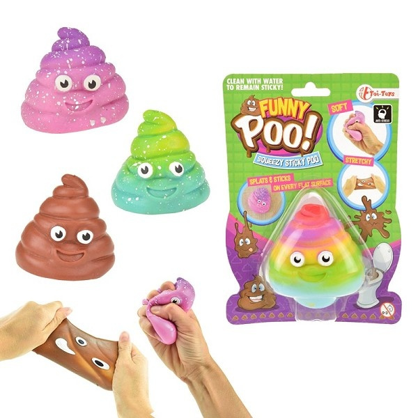 Antistresová figurka Poo!