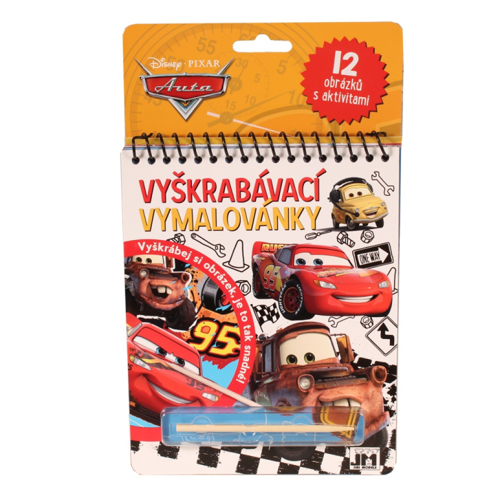 Cars – Vyškrabávací obrázky
