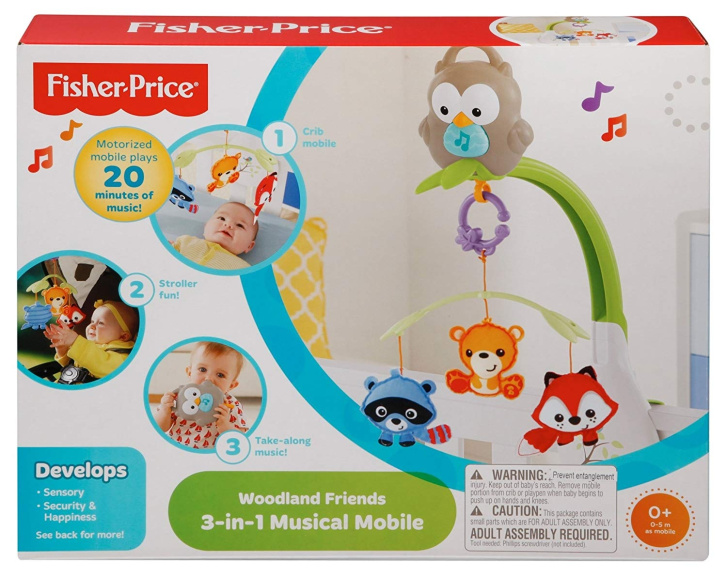 Fisher-Price - Hudební kolotoč 3v1