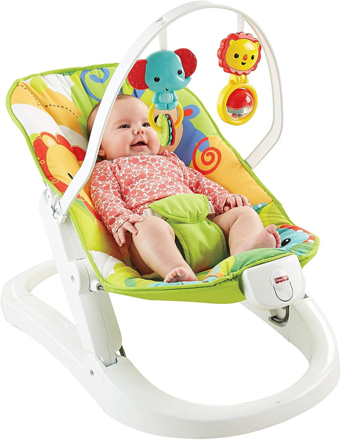 Fisher-Price - Lehátko s hrazdičkou