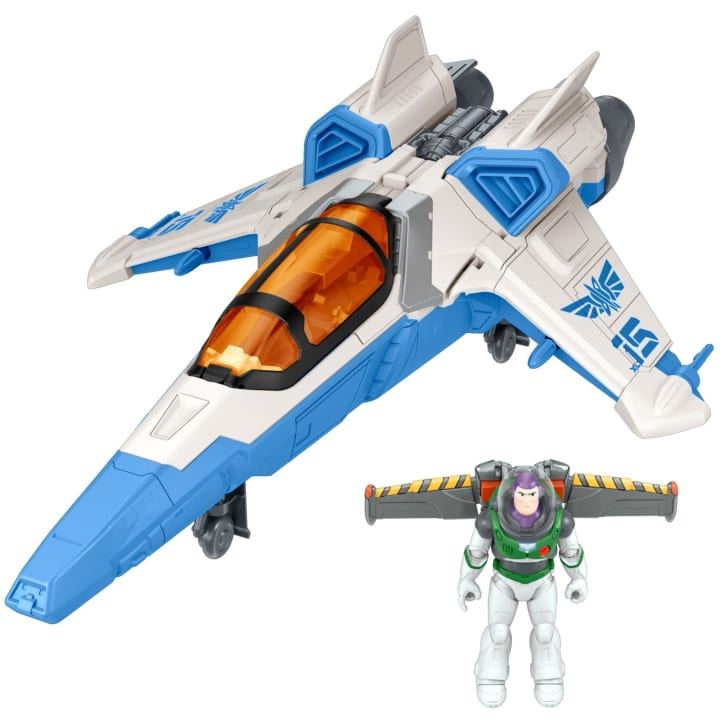 Disney Pixar – Vesmírna loď XL 15 a Buzz Lightyear s jackpackem
