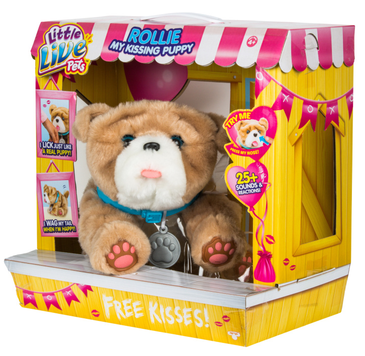 Little Live Pets – Rollie líbající štěňátko