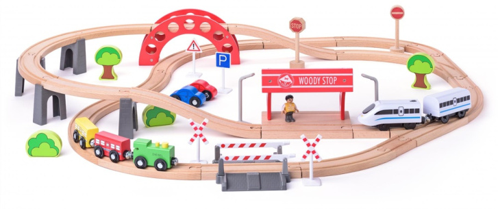 Woody - Železniční dráha s viaduktem