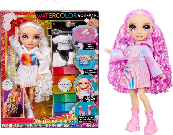 Rainbow High – Panenka Watercolor & Create